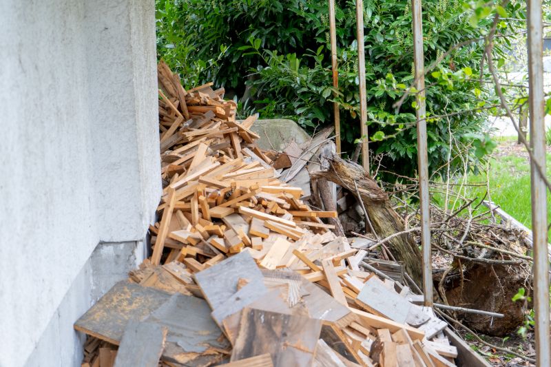 Wood Pile Removal detail